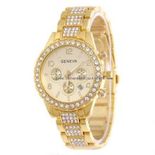 Stainless Steel Rhinestone Womens Wrist Watch images