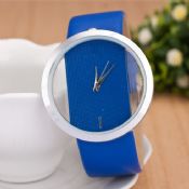 Leather Analog Quartz Wrist Watch images