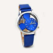 Leather Mouse Dial Diamond Watch images