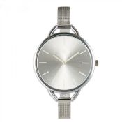 Thin Steel Band Big Case Simple Design Wrist Watches images