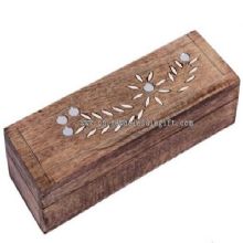 Caja de reloj de madera tallada a mano images