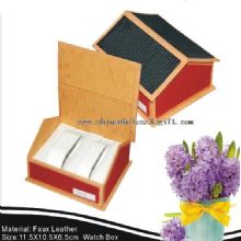 Haus geformt Funny Paper Uhrenbox images