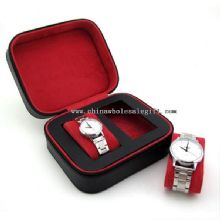 Leather Luxury double watch case images