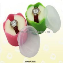 round transparent watch box images