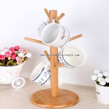 bamboo coffee cup rack images