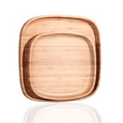 Square cutting board bamboo tray images