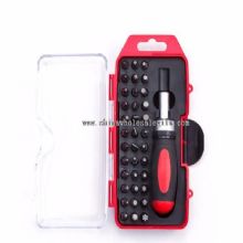 37pc Ratceting Screwdriver Household Tool Set images