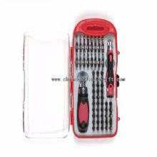 58pc Stubby Ratcheting Screwdriver Hand Tool Set images