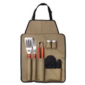 7-Piece Outdoor BBQ Apron Utensil Set images