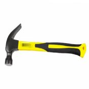 Claw hammer with fiberglass handle images