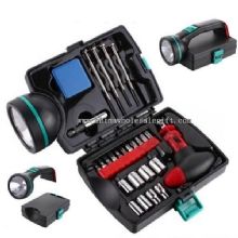 25 Piece Multi-Function Tool Set with Flashlight images