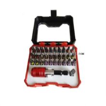 32pcs S2 Screwdriver bit set with color ring painted images