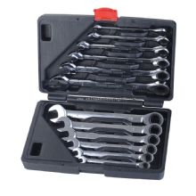 Flexible ratchet spanner set of 12PCS images