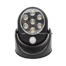 7 LED plastic push dim automatic night light images