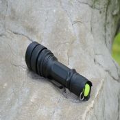 Aluminum tactical led flashlight images
