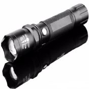 LED Flashlight Telescopic Zoomable Torch images