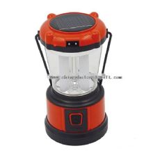 5 led rechargeable solar power camping lantern with mobile phone charger images