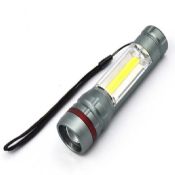 3W COB + 3W LED ficklampa images