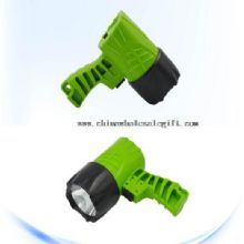 1 LED plastic rechargealbe flashlight torch images