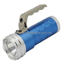 5W 1 LED Blue Zoom Flashlight images