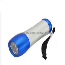 9 LED Flashlight AL Flat Torch images