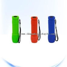 9 plastic LED small mini flashlight torch images