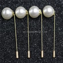 Alfileres de perlas broche solapa Trading images