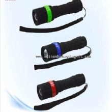 plastic LED flashlight aa torch zomm head images