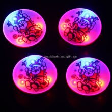 LED Flashing Brooch Christmas Light Up Pin images