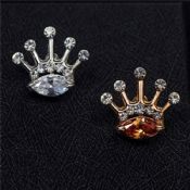 Crown Crystal Children Lapel Pin images