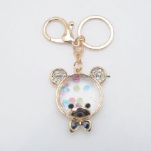 bear shape keychain images