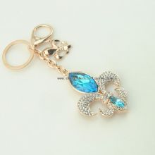 Crystal Clover Alloy Keyring images