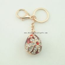 Gem Tone Handbag Hanger Metal Keychain images