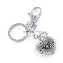Amore forma strass portachiavi images