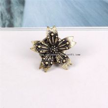 Metal Flower Badge Pin images