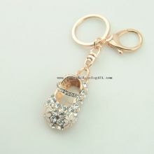 mini rhinestone shoes key chain images