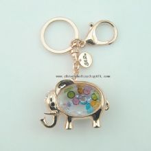 Rhinestone fashion metal custom keychain images