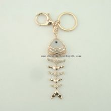 rhinestone fish pendant key ring images