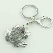 metal frog shaped keychain images