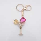 wineglass keychain images