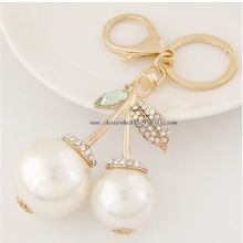 Cherry Shaped Pendant Keychain images