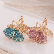 Christmas Bells Crystal Souvenir Keychain images