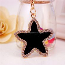 Rhinestone star shape Keychain images