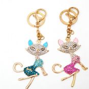 Fox Rhinestone Key Chain images