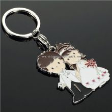 Couple lovers custom logo keychain images