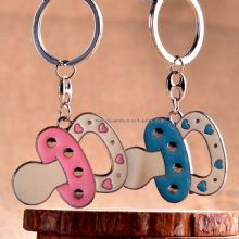 nipple shaped novelty enamel keychain images