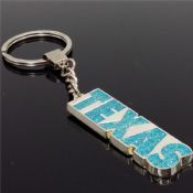 Bling Texas Logo Keychain images
