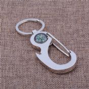 carabiner keychain with compass images