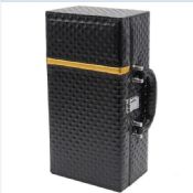 PU wine carrier single red wine box images
