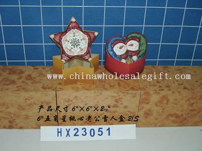 star &santa and heart snowman pulp box2/s